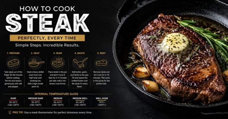 how to cook steak