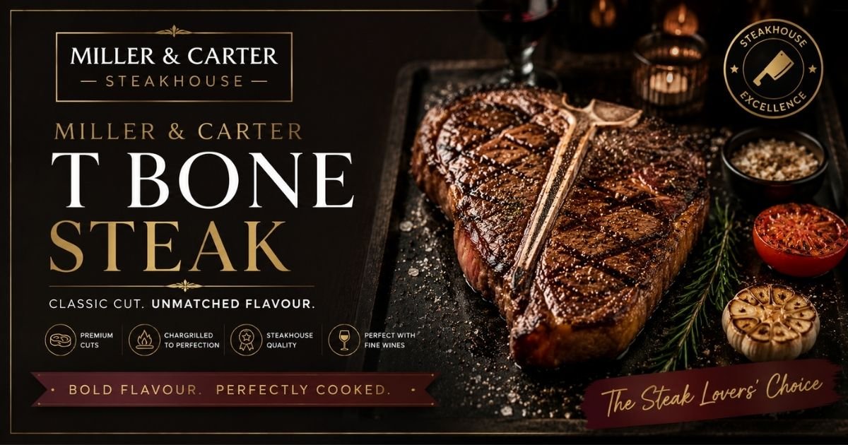 Miller and Carter T Bone steak